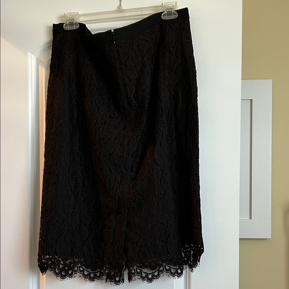 Talbots Black Lace Pencil Skirt - Picture 6 of 6